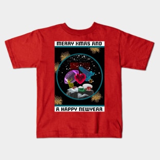 Xmas Card Kids T-Shirt